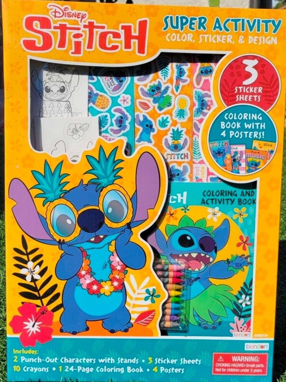 Kids Disney Stitch Activity coloring New
